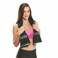 Subli-Cotton Premium Terry Velour Fitness Towel (Edge to Edge Printed)